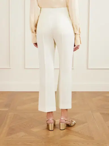 Valentino Garavani Embellished Wool Straight-leg Pants | Thumbnail 4