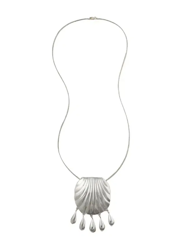 Juju Vera Petra Silver Necklace
