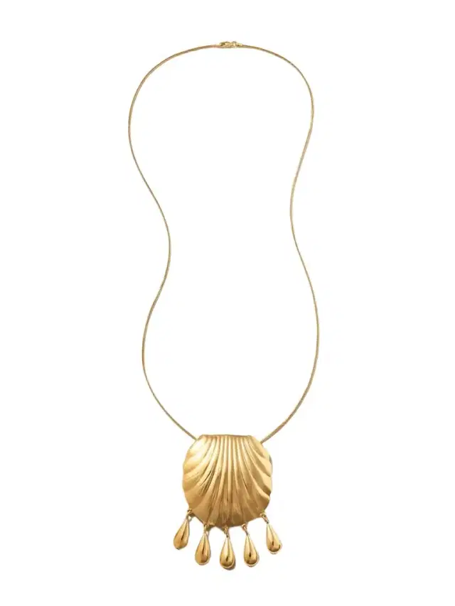Juju Vera Petra Gold-plated Necklace