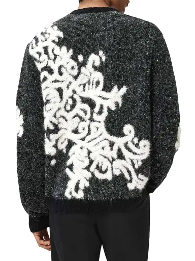 JOHN VARVATOS Men's La Morra Filigree Cardigan | Thumbnail 5 JOHN VARVATOS Men's La Morra Filigree Cardigan | Thumbnail 5
