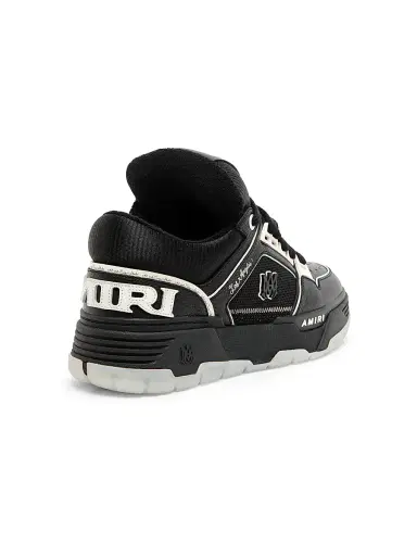 Amiri Men's MA-1 Leather Low-Top Sneakers - Black | Thumbnail 3 Amiri Men's MA-1 Leather Low-Top Sneakers - Black | Thumbnail 3
