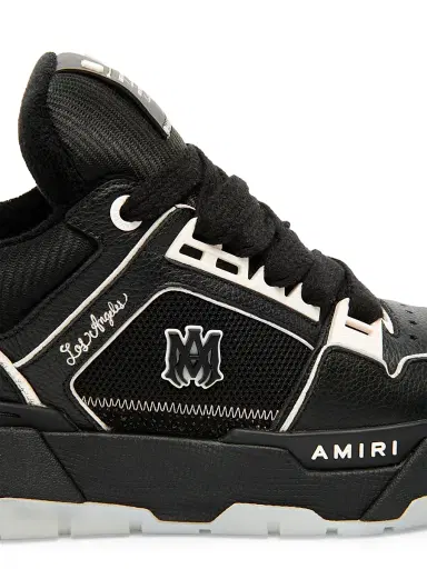 Amiri Men's MA-1 Leather Low-Top Sneakers - Black | Thumbnail 5 Amiri Men's MA-1 Leather Low-Top Sneakers - Black | Thumbnail 5