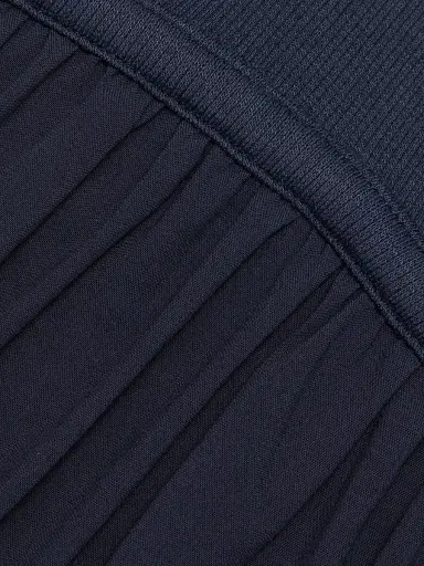 Ramy Brook Women's Simonne Cotton-Blend A-Line Maxi Dress - Navy | Thumbnail 7