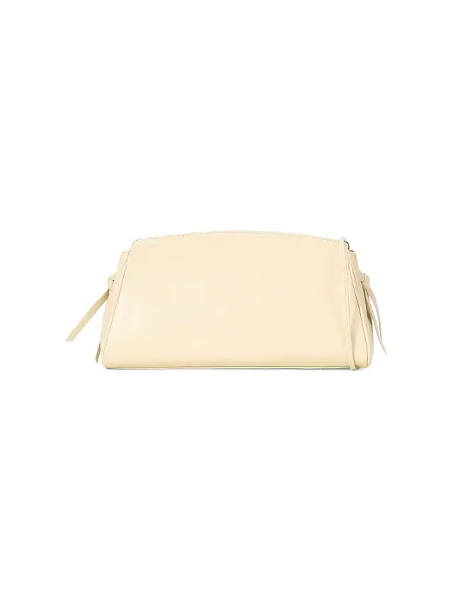 Women's Maude Leather Clutch - Cream