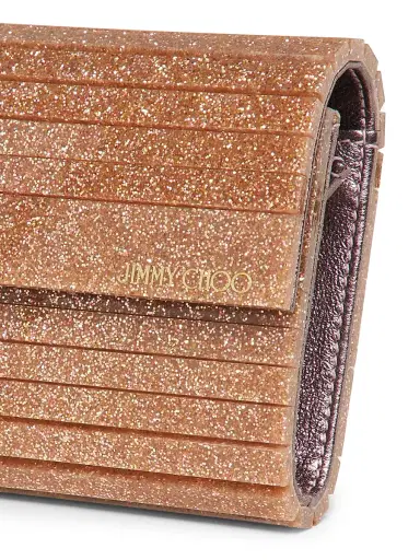 Jimmy Choo Women's Sweetie Glitter Convertible Clutch - Rose | Thumbnail 6 Jimmy Choo Women's Sweetie Glitter Convertible Clutch - Rose | Thumbnail 6