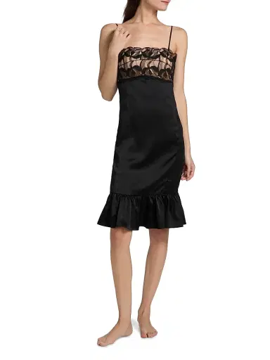 Kiki de Montparnasse Women's Eclore Embroidered Midi-Dress | Thumbnail 3 Kiki de Montparnasse Women's Eclore Embroidered Midi-Dress | Thumbnail 3