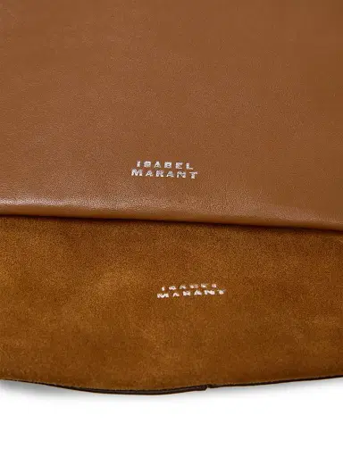 Isabel Marant Women's Bolton Suede Hobo Bag - Cognac | Thumbnail 6