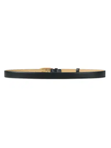 Givenchy Women's Pinch Belt in Leather - Black - Size 38 | Thumbnail 2