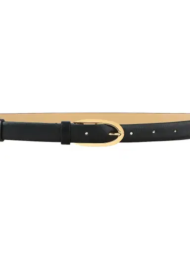 Givenchy Women's Pinch Belt in Leather - Black - Size 38 | Thumbnail 3