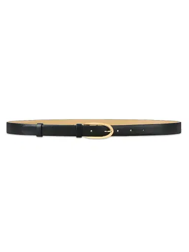 Givenchy Women's Pinch Belt in Leather - Black - Size 38 | Thumbnail 1