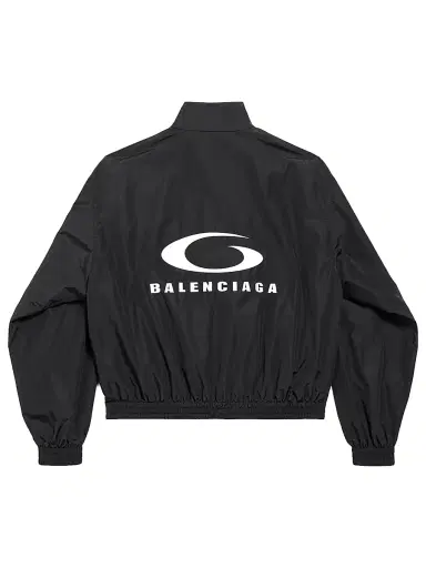 Balenciaga Women's Loop Sports Icon Tracksuit Jacket - Black - Size Large | Thumbnail 2