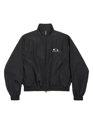 Balenciaga Women's Loop Sports Icon Tracksuit Jacket - Black - Size Large | Thumbnail 1