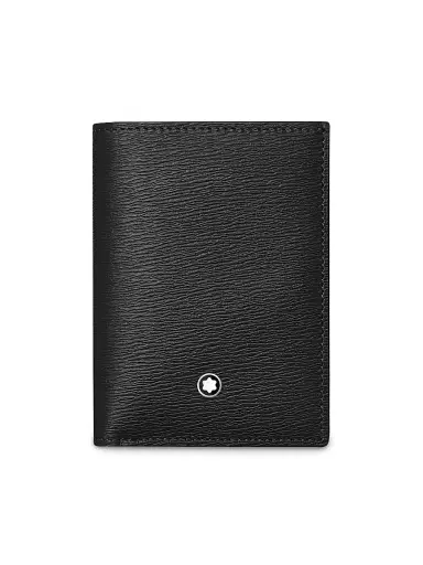 Montblanc Men's 4810 Meisterstück Business Card Holder - Black | Thumbnail 1 Montblanc Men's 4810 Meisterstück Business Card Holder - Black | Thumbnail 1