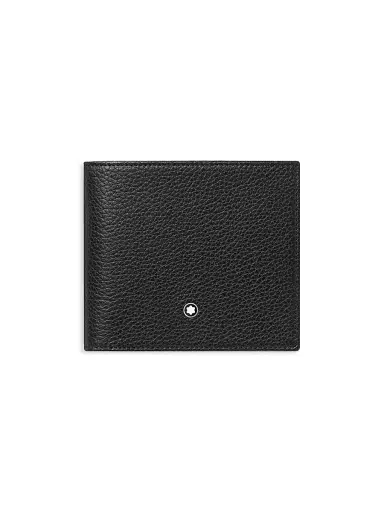 Montblanc Men's Meisterstück Leather Bi-Fold Wallet - Black | Thumbnail 1 Montblanc Men's Meisterstück Leather Bi-Fold Wallet - Black | Thumbnail 1