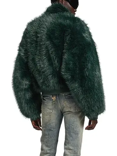 Balenciaga Women's Cropped Jacket - Dark Green - Size Medium | Thumbnail 5 Balenciaga Women's Cropped Jacket - Dark Green - Size Medium | Thumbnail 5