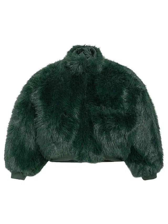 Balenciaga Women's Cropped Jacket - Dark Green