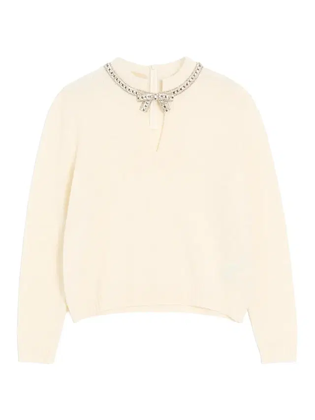 Valentino Garavani Women's Embroidered Wool Jumper -