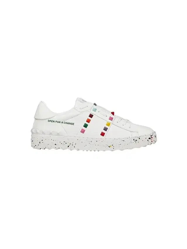 Valentino Garavani Women's Open For A Change Sneaker In Bio-based Material - White Multicolor