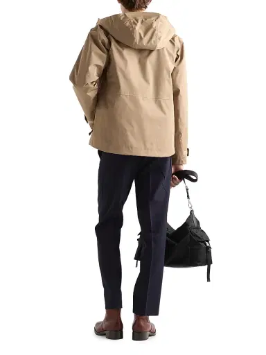 Prada Men's Technical Fabric Jacket - Beige Khaki | Thumbnail 3