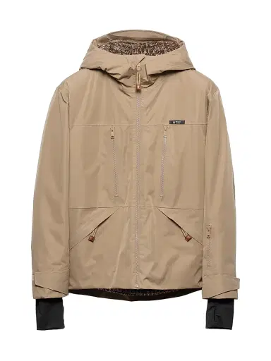 Prada Men's Technical Fabric Jacket - Beige Khaki | Thumbnail 1