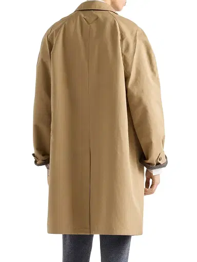 Prada Men's Cotton Coat | Thumbnail 3 Prada Men's Cotton Coat | Thumbnail 3