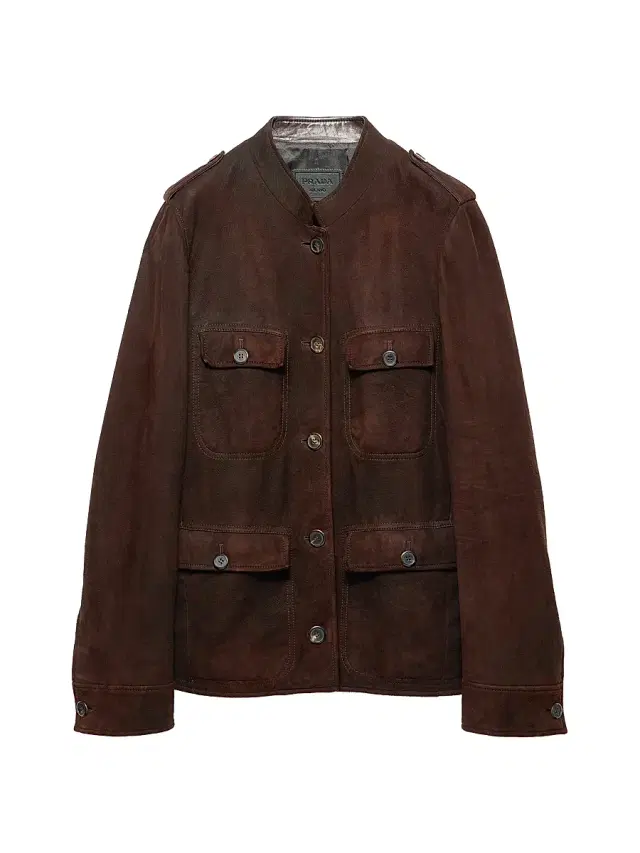 Women's Suede Jacket - Brown