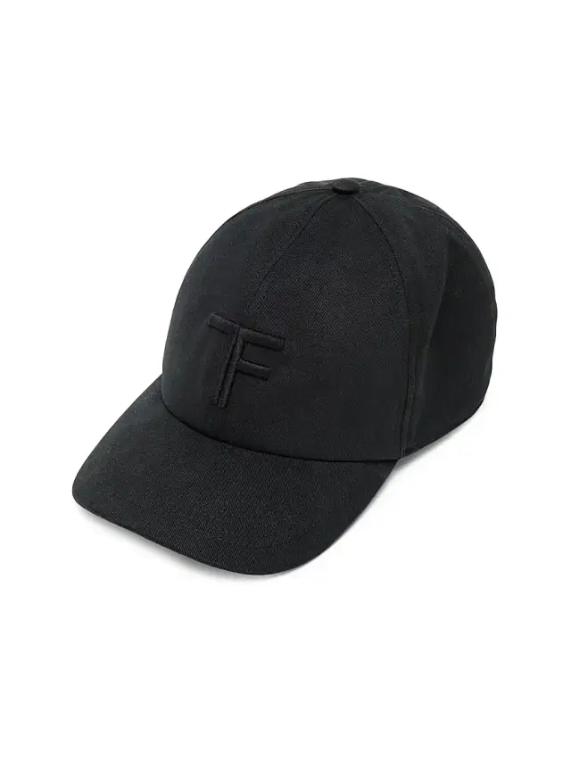 TOM FORD Men's Embroidered Canvas Baseball Cap - Black
