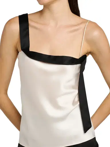 Tom Ford Women's Asymmetric Silk Cami Top | Thumbnail 6 Tom Ford Women's Asymmetric Silk Cami Top | Thumbnail 6