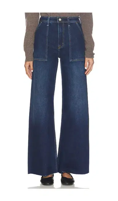PISTOLA Penny Utility High Rise Wide Jeans | Thumbnail 1