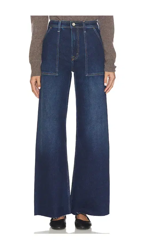 PISTOLA Penny Utility High Rise Wide Jeans