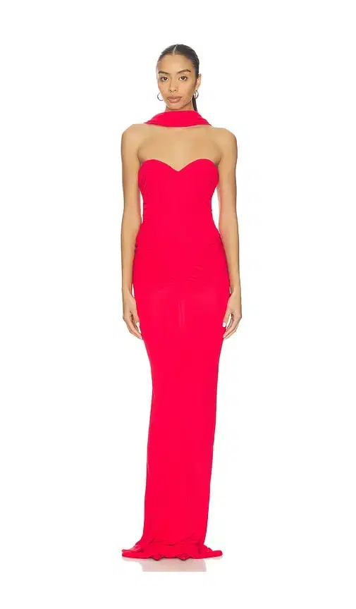The New Arrivals by Ilkyaz Ozel Samsara Jersey Maxi Dress