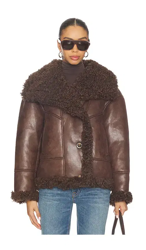LAMARQUE Demi Faux Fur Jacket