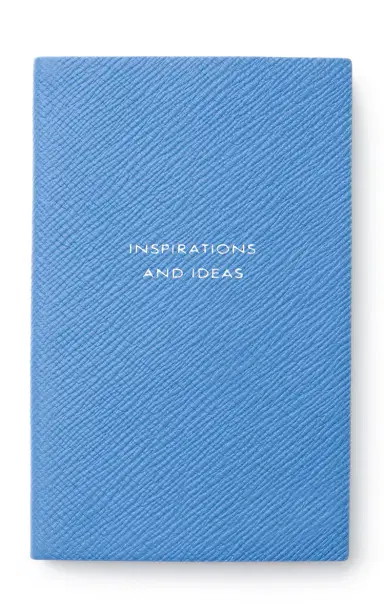 Smythson Inspirations and Ideas Panama Leather Notebook | Thumbnail 4 Smythson Inspirations and Ideas Panama Leather Notebook | Thumbnail 4