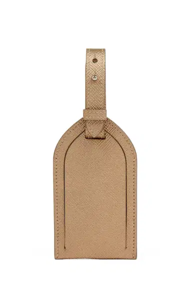 Smythson Panama Leather Luggage Tag | Thumbnail 2 Smythson Panama Leather Luggage Tag | Thumbnail 2