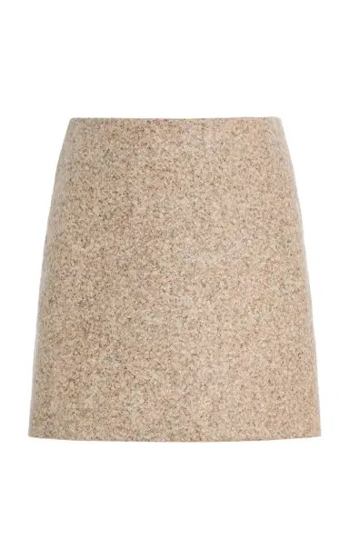 Blazé Milano Coci Alpaca-Wool Mini Skirt | Thumbnail 6