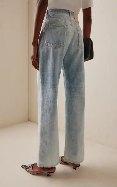 Haikure Korea Rigid Mid-Rise Flared-Leg Jeans | Thumbnail 4