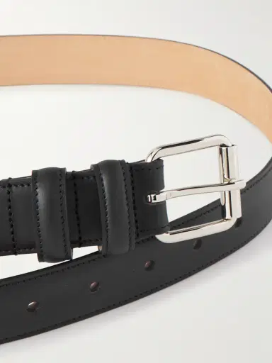 A.P.C. 3cm Paris Leather Belt - Men | Thumbnail 3