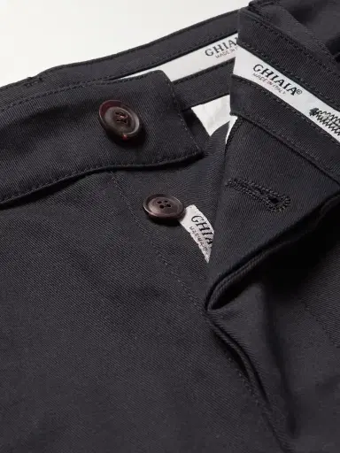 Ghiaia Cashmere Straight-Leg Cotton Chinos - Men | Thumbnail 5 Ghiaia Cashmere Straight-Leg Cotton Chinos - Men | Thumbnail 5