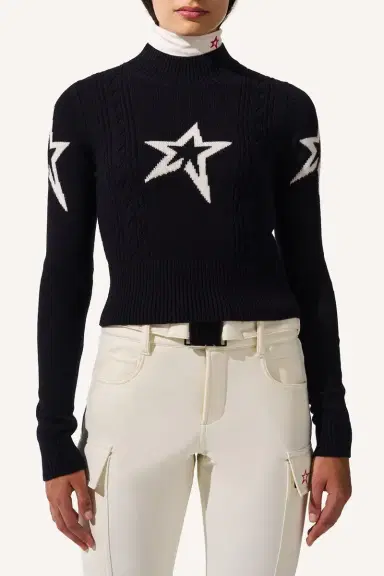Perfect Moment Cable Underwear Sweater | Thumbnail 4