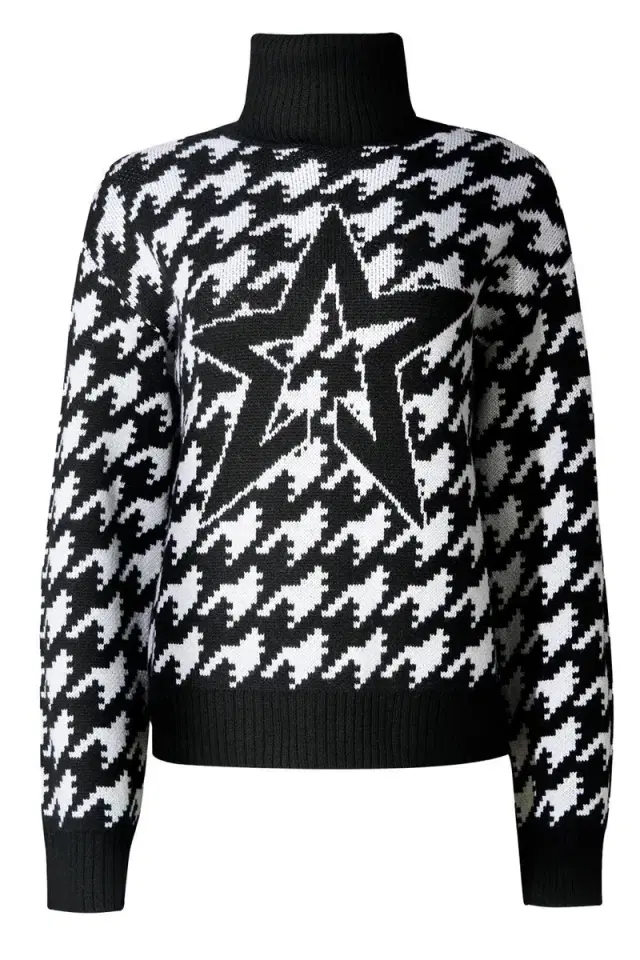 Perfect Moment Chunky Houndstooth Sweater