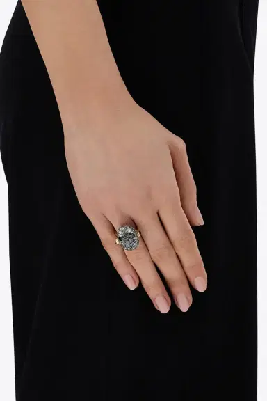 NANIS Diamond Ruby Reverse Double Face Ring | Thumbnail 4