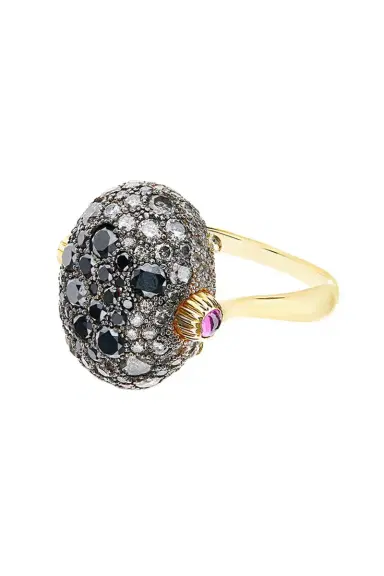 NANIS Diamond Ruby Reverse Double Face Ring | Thumbnail 5