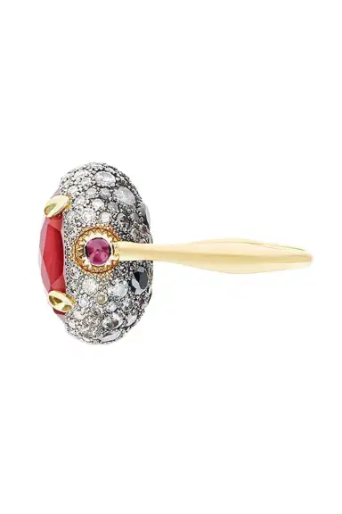 NANIS Diamond Ruby Reverse Double Face Ring | Thumbnail 8