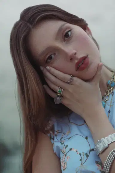 Sylva & Cie Diamond Section Buckle Ring | Thumbnail 2