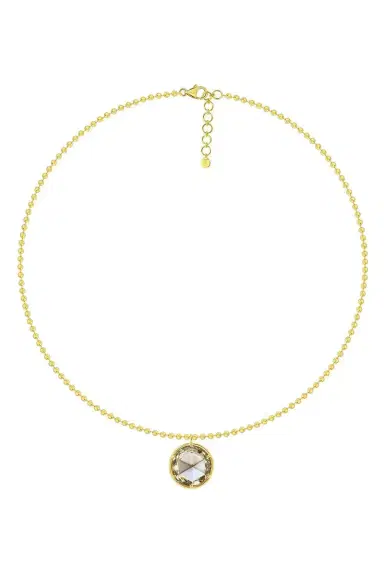 SUTRA Diamond Sphere Pendant Necklace | Thumbnail 1