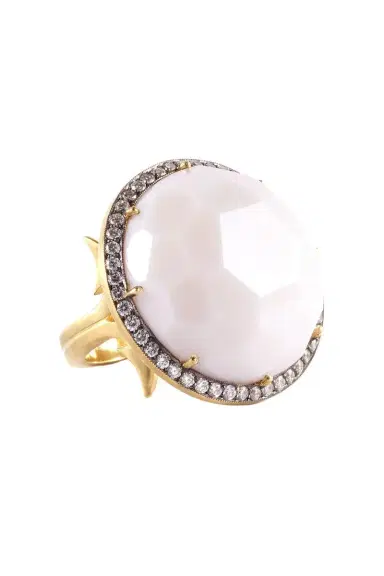 Sylva & Cie Faceted Cocgolong Ring | Thumbnail 1