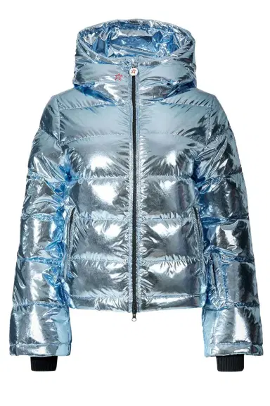 Perfect Moment Polar Flare Ski Jacket II - Light Blue Foil | Thumbnail 1 Perfect Moment Polar Flare Ski Jacket II - Light Blue Foil | Thumbnail 1