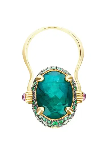 NANIS Sapphire Amethyst Reverse Double Face Large Ring | Thumbnail 5 NANIS Sapphire Amethyst Reverse Double Face Large Ring | Thumbnail 5