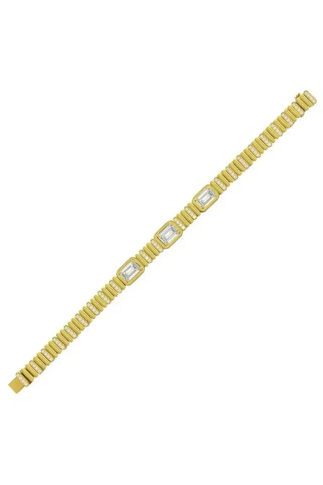 SUTRA Three Diamond Bracelet
