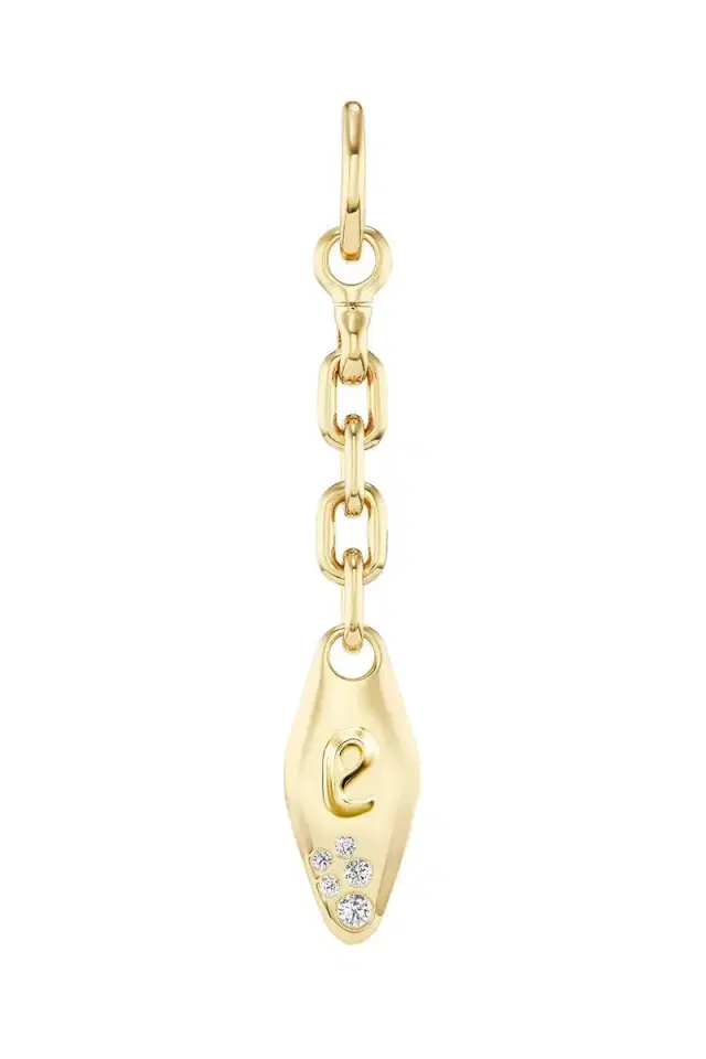 Uniform Object Vessel Letter Charm